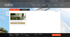 Desktop Screenshot of hotel-atlantico.it